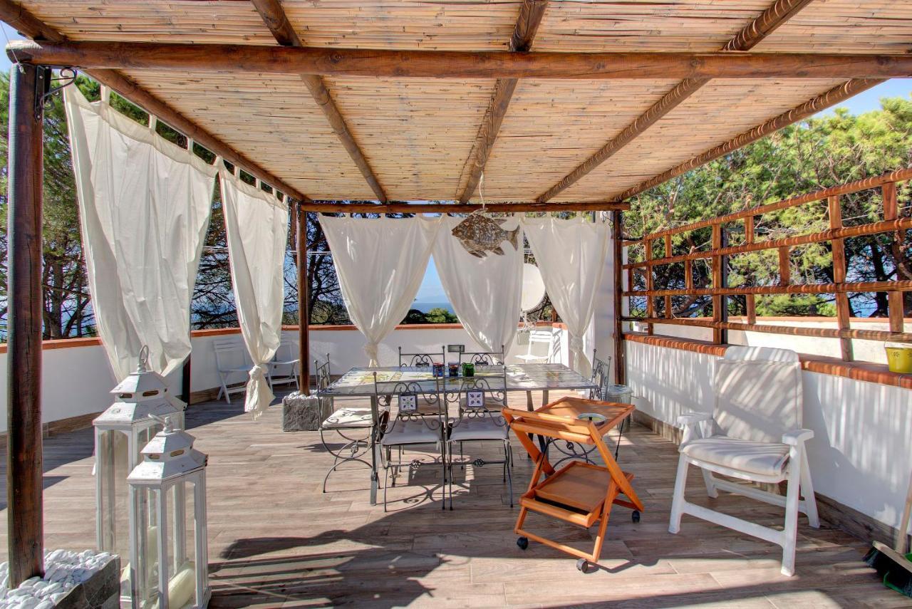 Lacco Terrace Solarium Lacco Ameno  ภายนอก รูปภาพ